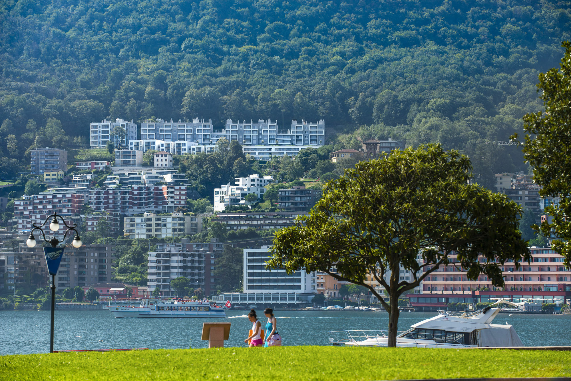 The View Lugano Hotel Paradiso Exterior foto